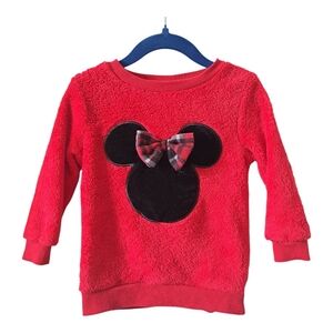 3/35$ Disney Junior Minnie Mouse Fleece Pullover (2T)